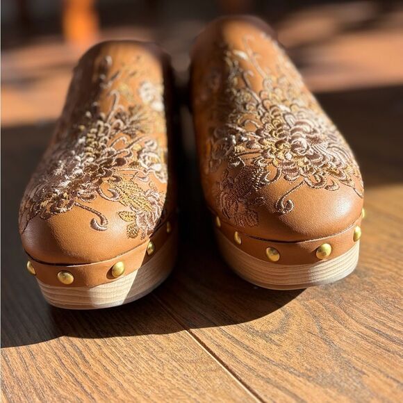 New Johnny Was MONO CLOG TONAL Brown - Picture 4 of 10